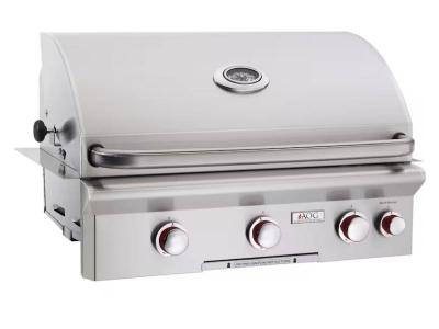30" American Outdoor Grill T-Series 3-Burner Built-In Natural Gas Grill - 30NBT