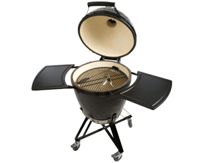 Primo Large Round Charcoal Ceramic Kamado Grill - Round Charcoal