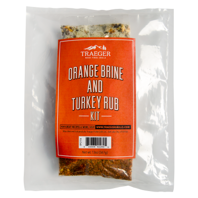 Traeger Orange Brine and Turkey Rub Kit - SPC156