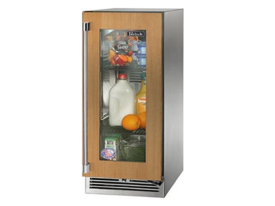 15" Perlick Signature Series Outdoor Built-in Compact Refrigerator - HP15RO44RL