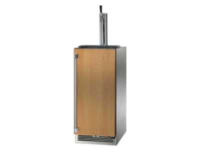 15" Perlick Outdoor Signature Series Right-Hinged Beverage Dispenser in Solid Panel Ready Door - HP15TO42RL1