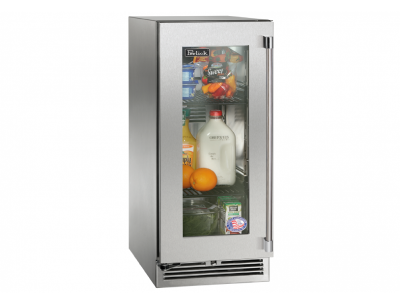 15" Perlick Signature Series Outdoor Built-in Compact Refrigerator - HP15RO44R