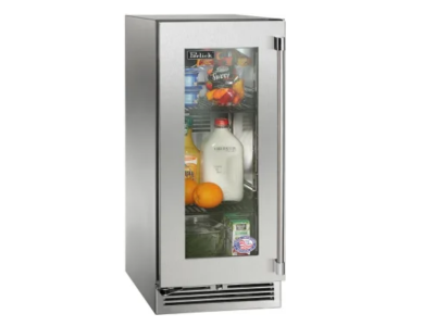 15" Perlick Signature Series Outdoor Built-in Compact Refrigerator - HP15RO43LL