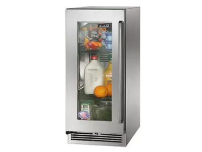 15" Perlick Signature Series Outdoor Built-in Compact Refrigerator - HP15RO44L