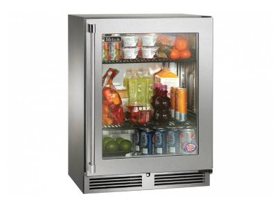 24" Perlick 3.1 Cu. Ft. Signature Series Shallow Depth Outdoor Refrigerator - HH24RO43R