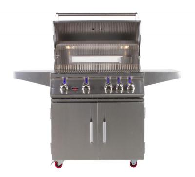 28" Bonfire 4 Burner Double Door Liquid Propane Gas Grill - CBF4DD-LP