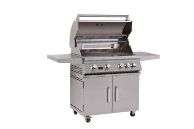 28" Bonfire 4 Burner Double Door Liquid Propane Gas Grill - CBF4DD-LP