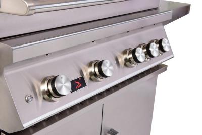 28" Bonfire 4 Burner Double Door Liquid Propane Gas Grill - CBF4DD-LP