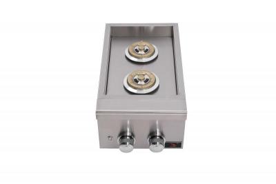 25" Bonfire Prime Double Side Burner in Stainless Steel - CBAPDSB