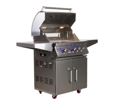 28" Bonfire 3 Burner Double Door Liquid Propane Grill - CBF3DD-LP