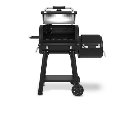 Broil King Regal Offset 400 Charcoal Smoker in Black - 955050
