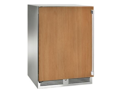 24" Perlick Outdoor Signature Series Left-Hinge Refrigerator in Solid Panel Ready Door with Door Lock - HP24RO42LL