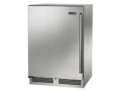 24" Perlick Outdoor Signature Series Left-Hinge Refrigerator in Solid Panel Ready Door - HP24RO42L