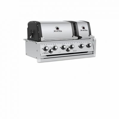Broil King Imperial S 690 Built-in Liquid Propane Grill with 6 Stainless Steel Dual-Tube Burners - 957084 LP