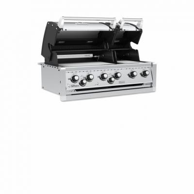 Broil King Imperial S 690 Built-in Natural Gas Grill with 6 Stainless Steel Dual-Tube Burners - 957087 NG