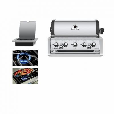 Broil King Imperial S 590 Built-in Natural Gas Grill with 5 Stainless Steel Dual-Tube Burners - 958087 NG