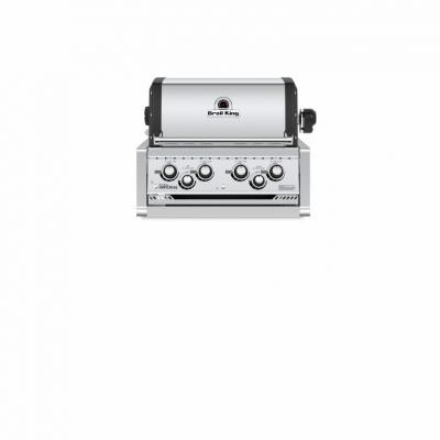 Broil King Imperial S 490 Built-in Natural Gas Grill with 4 Stainless Steel Dual-Tube Burners - 956087 NG