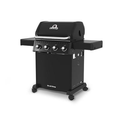 Broil King Crown 410 Natural Gas Grill with 4 Stainless Steel Dual-Tube Burners - 865057 NG