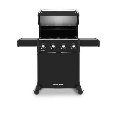 Broil King Crown 410 Natural Gas Grill with 4 Stainless Steel Dual-Tube Burners - 865057 NG