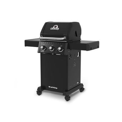 Broil King Crown 310 Liquide Propane Grill with 3 Stainless Steel Dual-Tube Burners - 864054 LP