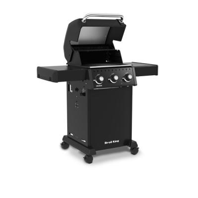 Broil King Crown 310 Liquide Propane Grill with 3 Stainless Steel Dual-Tube Burners - 864054 LP