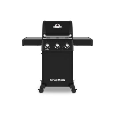 Broil King Crown 310 Natural Gas Grill with 3 Stainless Steel Dual-Tube Burners - 864057 NG