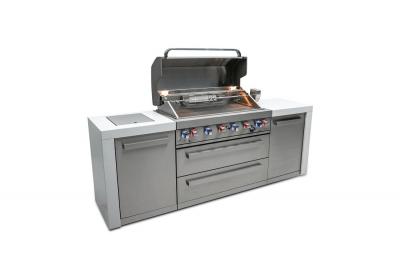 Mont Alpi 6 Burner Deluxe Island Grill - MAi805-D