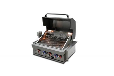 32" Mont Alpi Built-in 4 Burner Gas Grill - MABi400