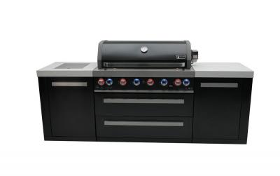 Mont Alpi Black Series 805 Black Stainless Steel Island  grill - Mai805-BSS