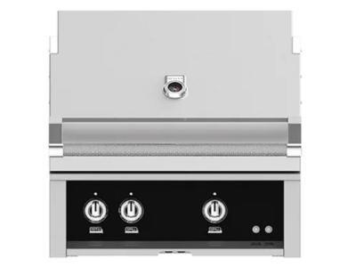 30" Hestan Outdoor Built-In Grill With Liquid Propane in Stealth - GSBR30-LP-BK