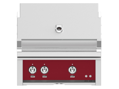 30" Hestan Outdoor Built-In Grill With Natural Gas in Tin Roof - GMBR30-NG-BG
