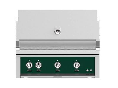 36" Hestan Outdoor Built-In Grill in Grove - GSBR36-NG-GR