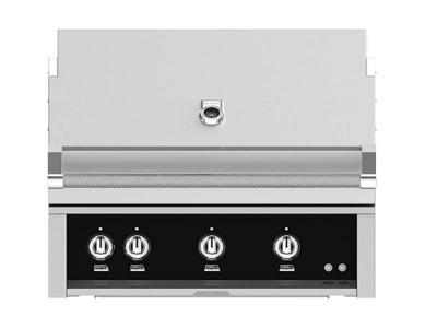 36" Hestan Outdoor Built-In Grill in Stealth - GSBR36-NG-BK
