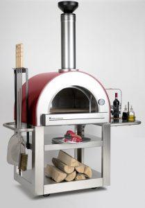 Forno Venetzia Pronto Freestanding Wood Burning Pizza Oven with Built In Thermometer - FVP500