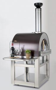 Forno Venetzia Pronto Freestanding Wood Burning Pizza Oven with Built In Thermometer - FVP500