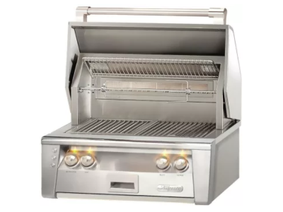 30" Alfresco Built-In Grill with 542 sq. in. Grilling Surface - ALXE-30SZ