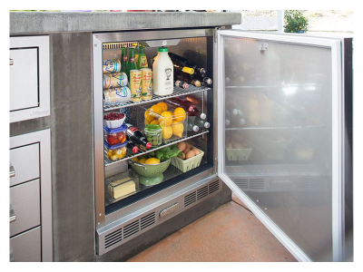 Alfresco Outdoor 7.25 Cu. Ft. One Door Refrigerator - URS-1XE