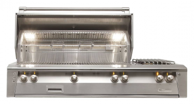 56" Alfresco Luxury Deluxe Liquid Propane Gas Grill with 770 sq. in. Grilling Space - ALXE-56R-LP