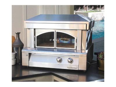 Alfresco Countertop Pizza Oven with Halogen Oven Light - AXE-PZA