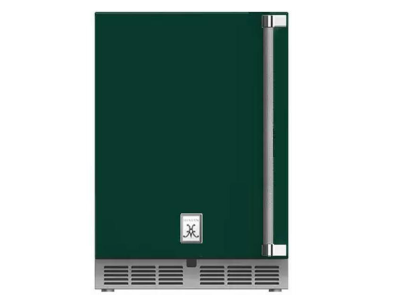 24" Hestan 5.2 Cu. Ft. GRS Series Left Hinge Outdoor Undercounter Refrigerator - GRSL24-GR