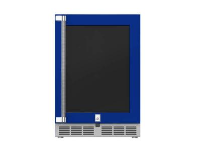 24" Hestan GRWG Series Outdoor Dual Zone Refrigerator with Wine Storage  - GRWGR24-BU