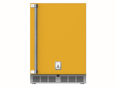 24" Hestan 5.2 Cu. Ft. GRS Series Right Hinge Outdoor Undercounter Refrigerator - GRSR24-YW