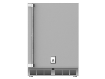 24" Hestan 5.2 Cu. Ft. GRS Series Right Hinge Outdoor Undercounter Refrigerator - GRSR-24