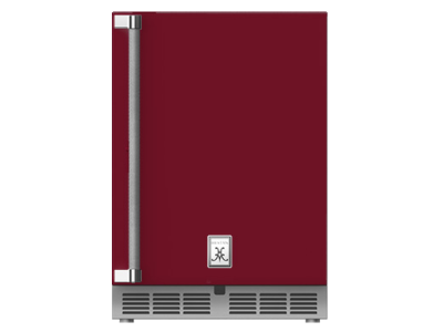 24" Hestan 5.2 Cu. Ft. GRS Series Right Hinge Outdoor Undercounter Refrigerator - GRSR24-BG