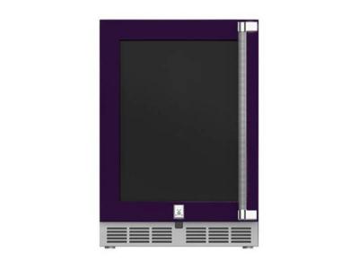 24" Hestan GRWG Series Outdoor Dual Zone Refrigerator with Wine Storage  - GRWGL24-PP