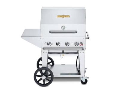 30" Crown Verity Natural Gas Mobile Grill Package - CV-MCB-30PKG-NG
