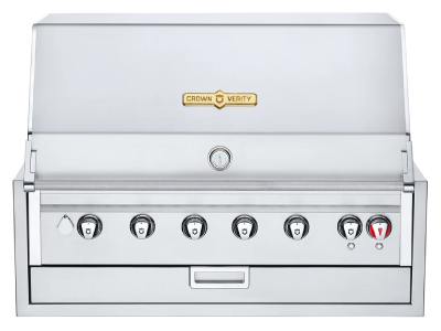 42" Crown Verity Infinite Series Natural Gas Built-In Grill with Light Package - IBI42NG-LT