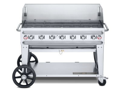 48" Crown Verity Pro Series Liquide Propane Rental Grill with Windguard Package - CV-RCB-48WGP