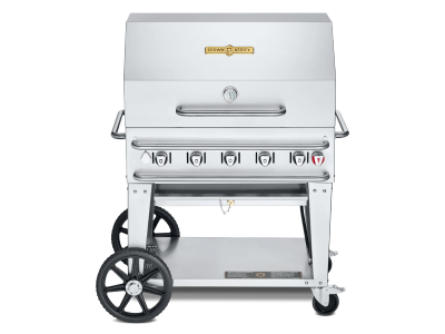 36" Crown Verity Pro Series Liquide Propane Rental Grill with Dome Package - CV-RCB-36RDP