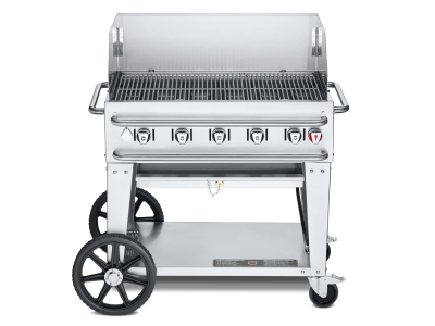 36" Crown Verity Pro Series Liquide Propane Rental Grill with Windguard Package - CV-RCB-36WGP